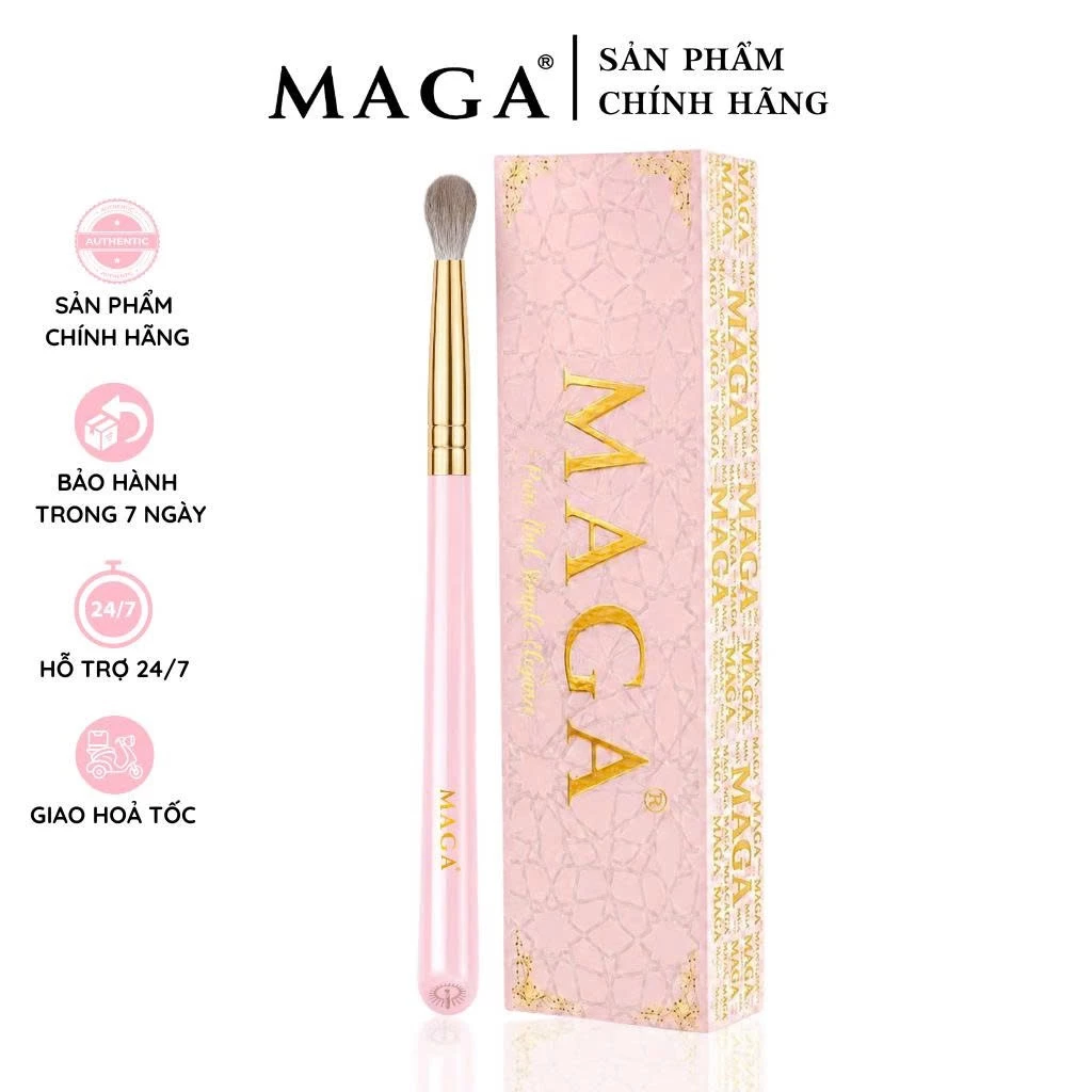 Cọ Tán Bầu Mắt Blend Màu Mắt MAGA Crease Brush MAGA115
