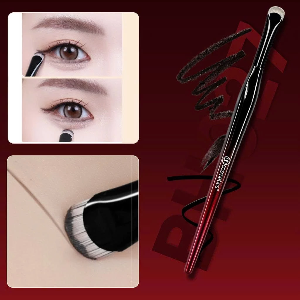 Cọ Đánh Bọng Mắt Vẽ Eyeliner Vẽ Mày Siêu Mảnh Đầu Lưỡi Liềm Bh Cosmetics Thin Crescent Liner Brush BH027