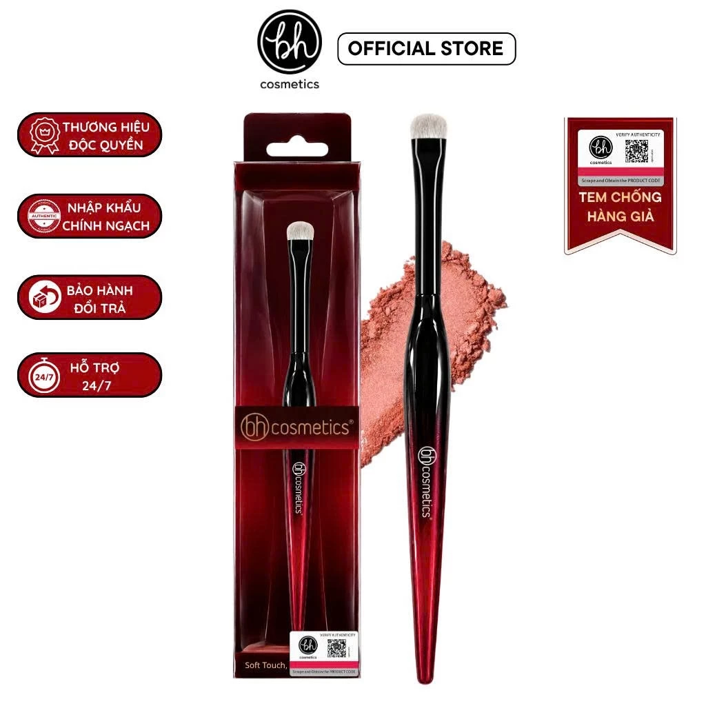 Cọ Trang Điểm Viền Và Tán Mắt Dưới BH Cosmetics SMUDGER BH016
