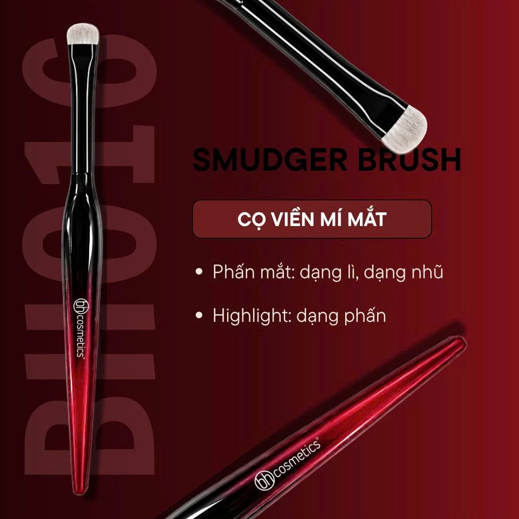 Cọ Trang Điểm Viền Và Tán Mắt Dưới BH Cosmetics SMUDGER BH016